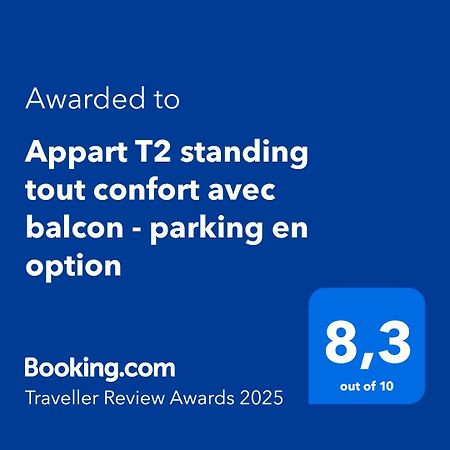 Appart T2 Standing Tout Confort Avec Balcon - Parking En Option 里昂 外观 照片