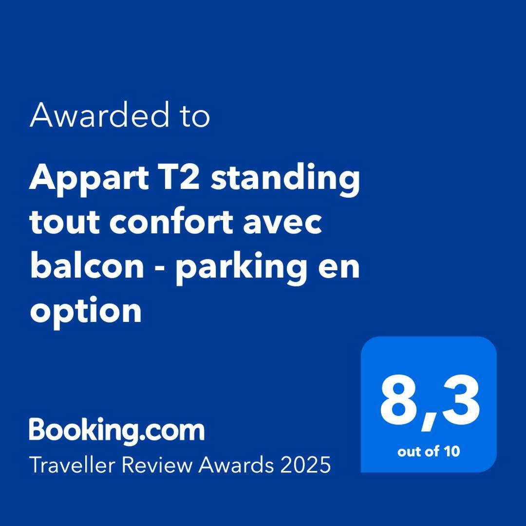 Appart T2 Standing Tout Confort Avec Balcon - Parking En Option 里昂 外观 照片